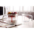 Hotsale 500ml/1000ml high quality glass measuring cup/high borosilicate glass cup